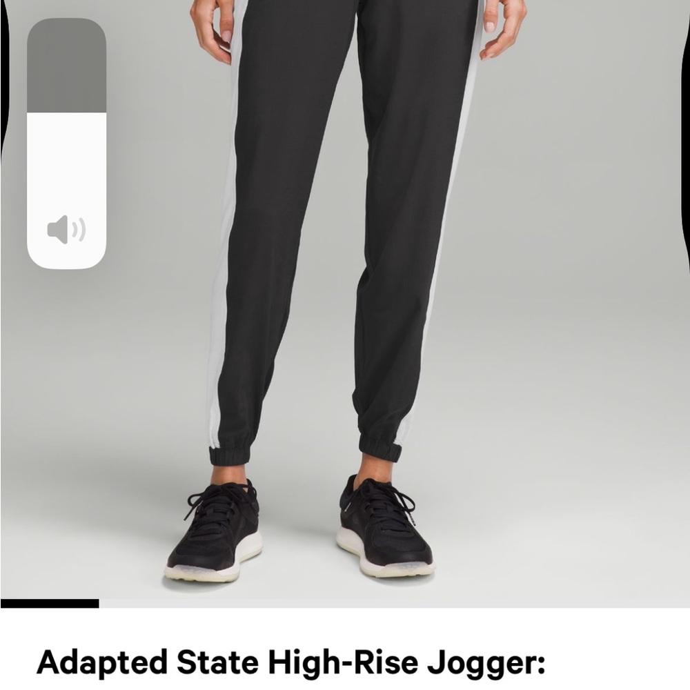 Adapted State High-Rise Jogger - Black